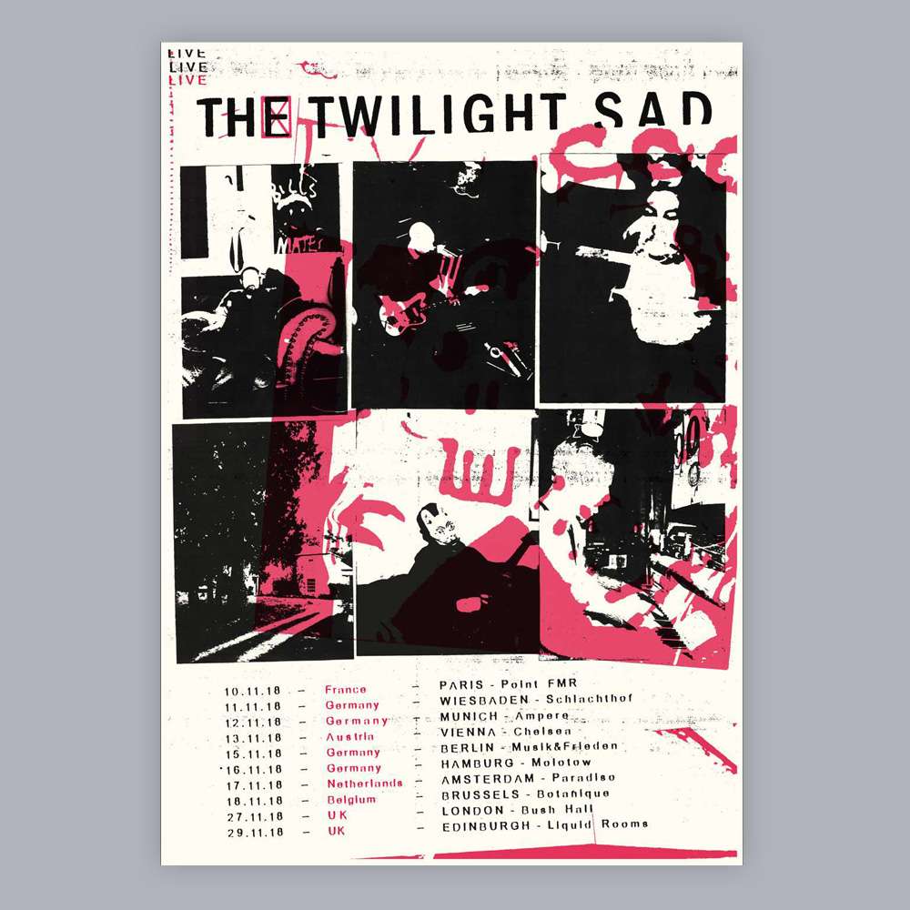 European Tour 2018 | Limited Edition Screen Print