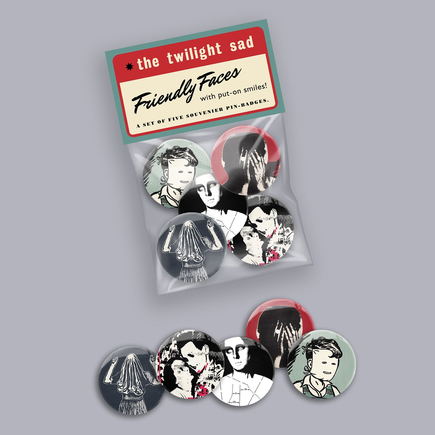 Album Pin Badge Set