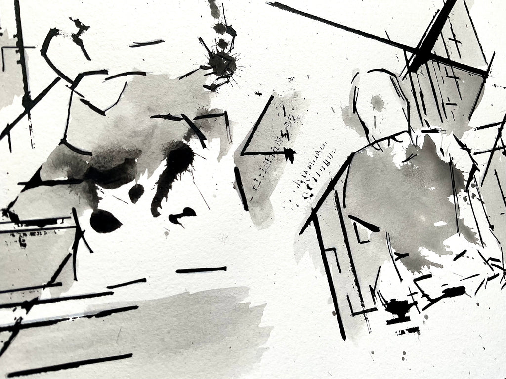 Hubert Selby Jr. | A4 Original Drawing