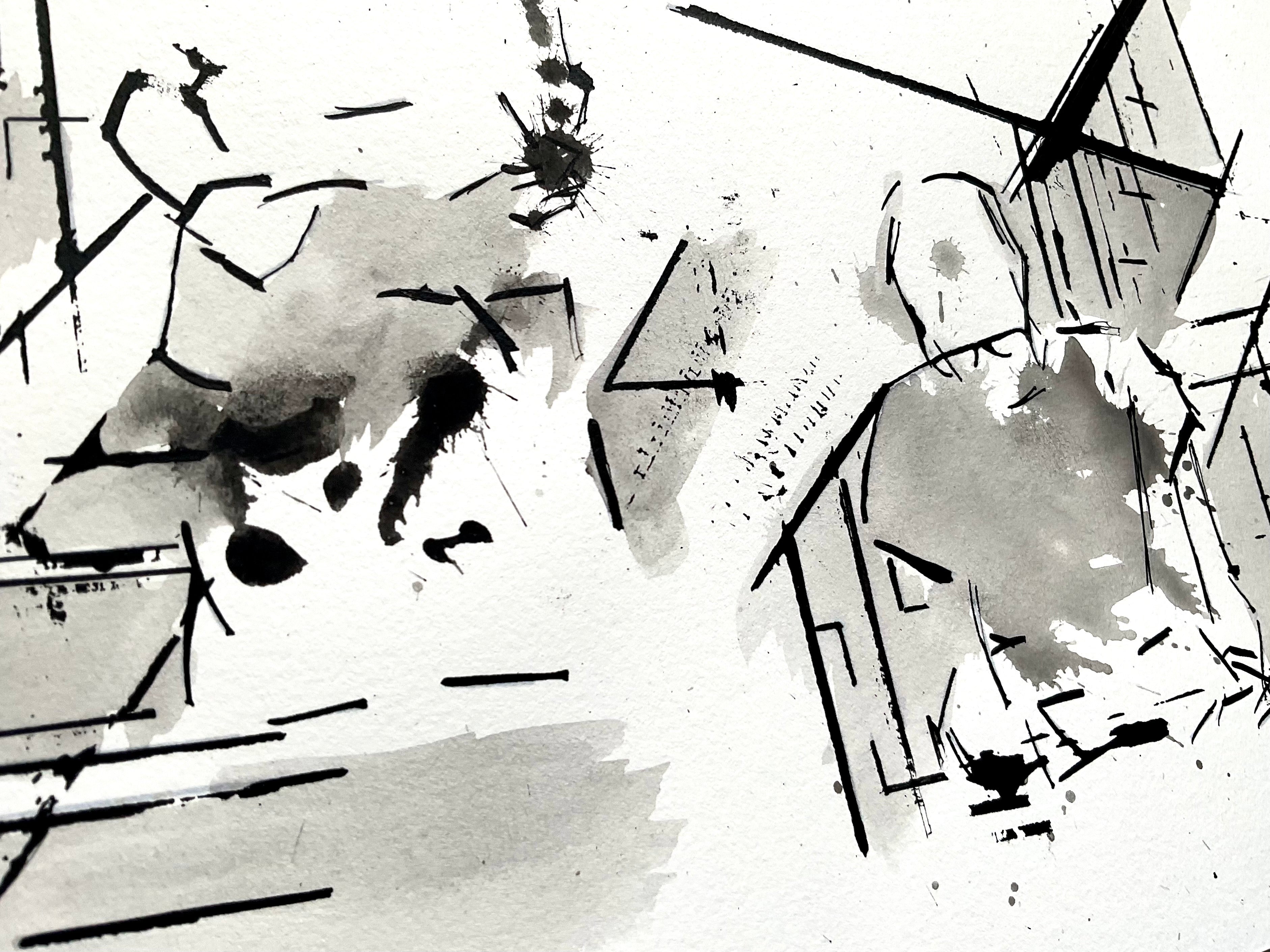 Hubert Selby Jr. | A4 Original Drawing