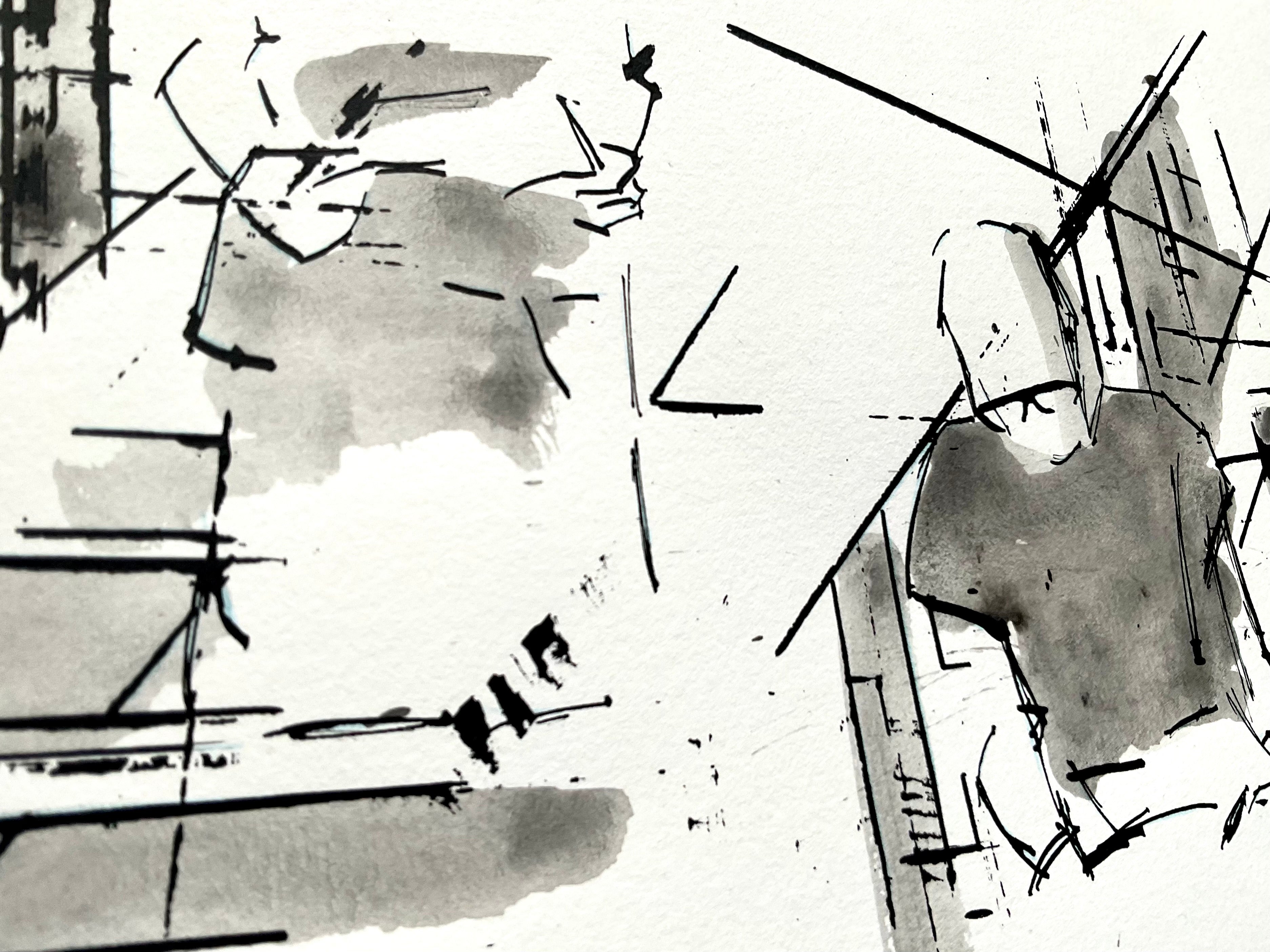 Hubert Selby Jr. | A4 Original Drawing