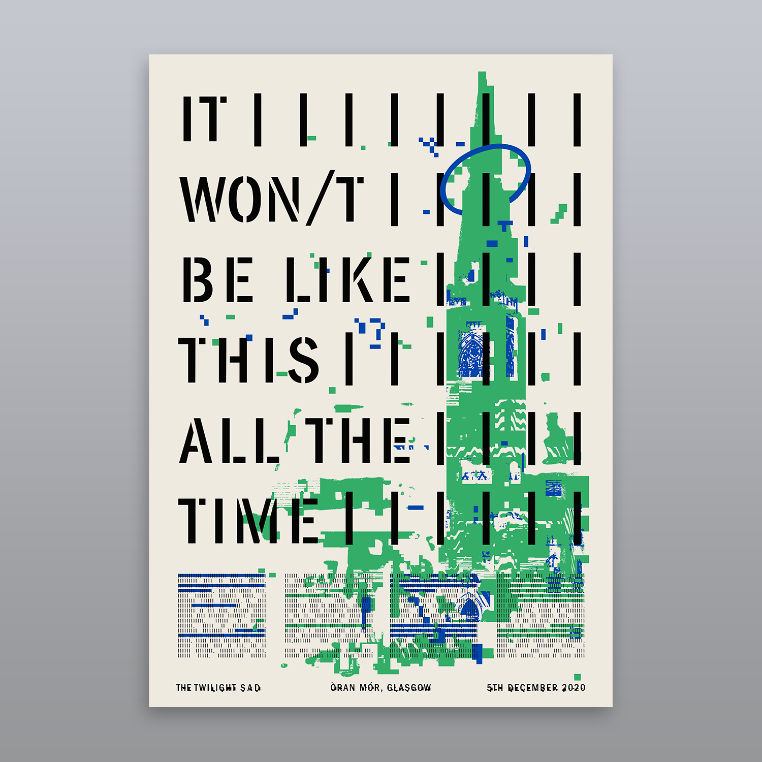 Òran Mór Performance Screen Print